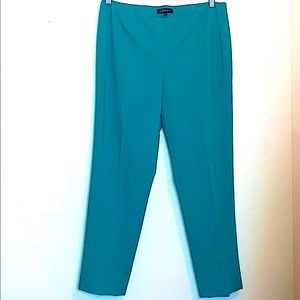 NWT Lafayette 148 NY Cove Teal Slacks / Dress Pant